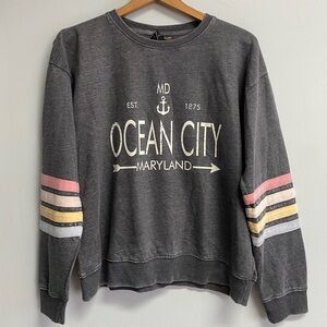 NWT OCEAN CITY MD SOUVENIR SWEATSHIRT - LARGE